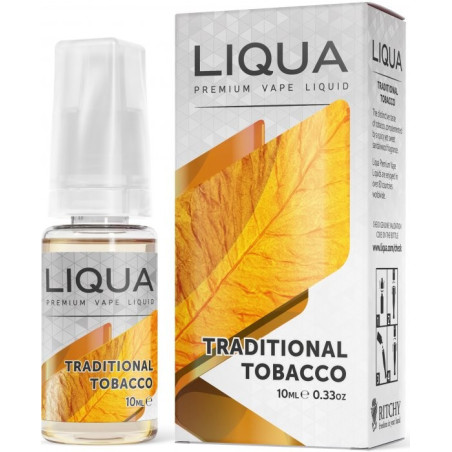 10 ml Traditional Tobacco Liqua Elements e-liquid | www.e-smoke.sk