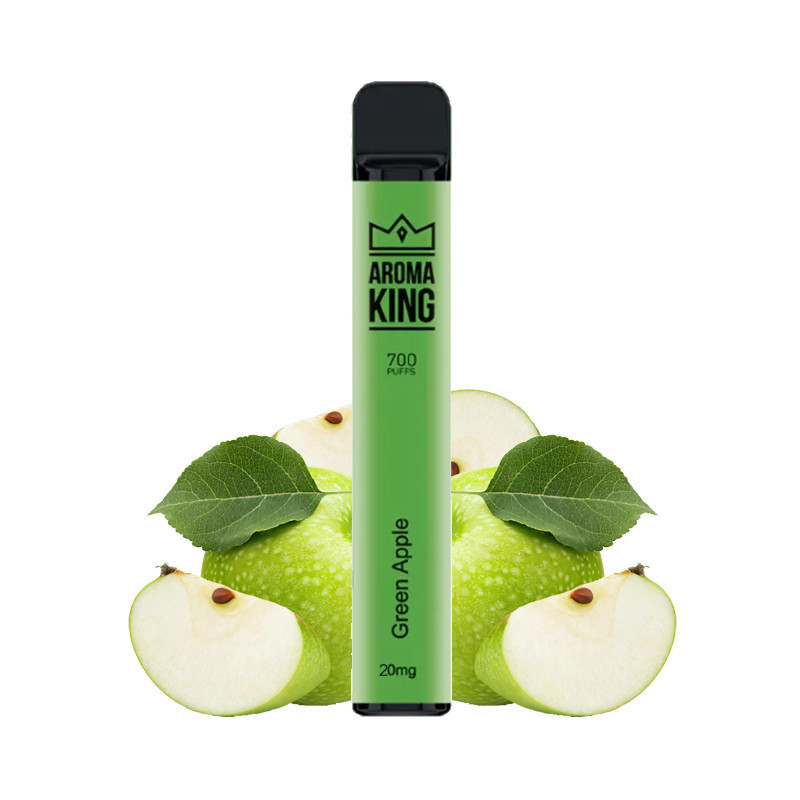 Green Apple Aroma King jednorazová el. cigareta | www.e-smoke.sk