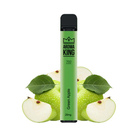 Green Apple Aroma King jednorazová el. cigareta | www.e-smoke.sk