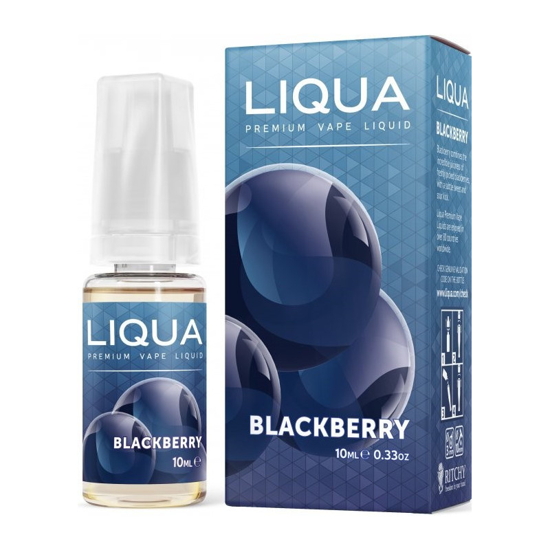 10 ml Černica Liqua Elements e-liquid