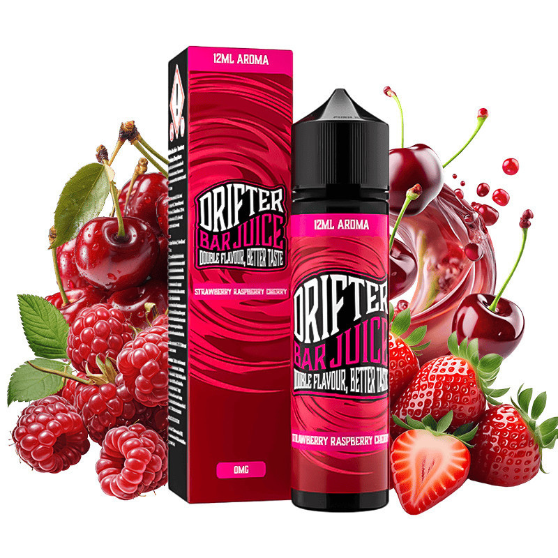 60 ml Strawberry Raspberry Cherry DRIFTER BAR JUICE - 12 ml S&V | www.e-smoke.sk