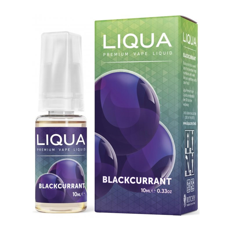 10 ml Čierna ríbezľa Liqua Elements e-liquid