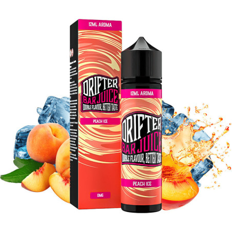 60 ml Peach Ice DRIFTER BAR JUICE - 12 ml S&V | www.e-smoke.sk
