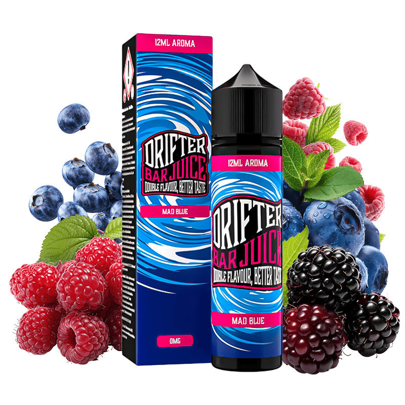 60 ml Mad Blue DRIFTER BAR JUICE - 12 ml S&V | www.e-smoke.sk