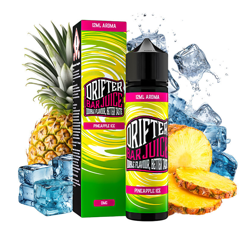 60 ml Pineapple Ice DRIFTER BAR JUICE - 12 ml S&V  | www.e-smoke.sk