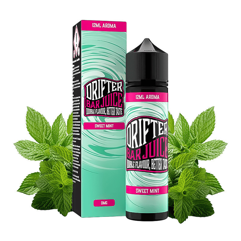 60 ml Sweet Mint DRIFTER BAR JUICE - 12 ml S&V | www.e-smoke.sk