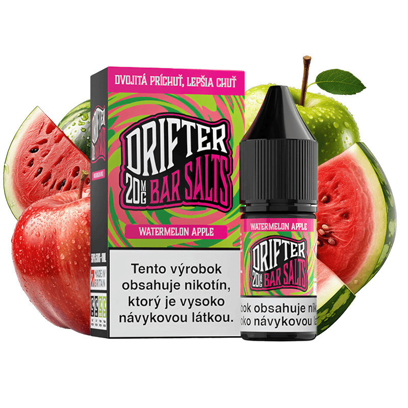 10ml Watermelon Apple Drifter Bar Salts e-liquid | www.e-smoke.sk