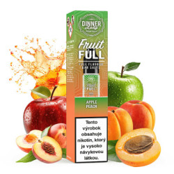 10 ml Apple Peach Dinner Lady Bar Salt e-liquid | www.e-smoke.sk
