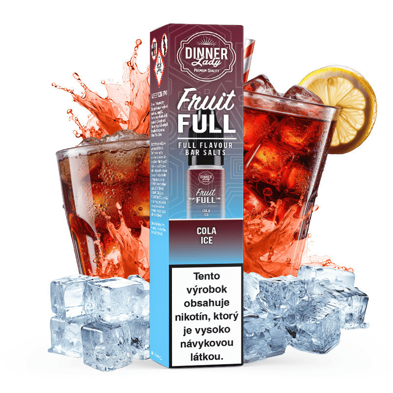 10 ml Cola Ice Dinner Lady Bar Salt e-liquid | www.e-smoke.sk