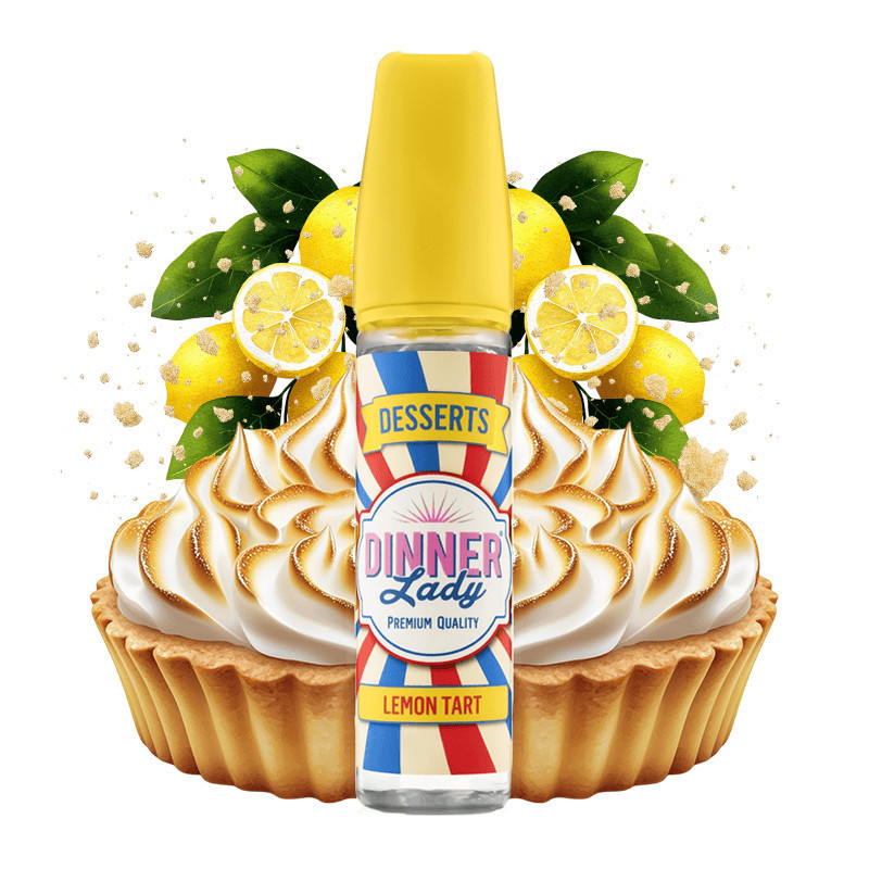 60 ml Lemon Tart Dinner Lady - 14 ml S&V | www.e-smoke.sk