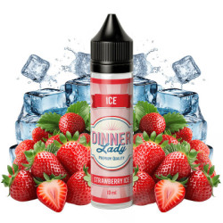 60 ml Strawberry Ice Dinner Lady - 10 ml S&V | www.e-smoke.sk