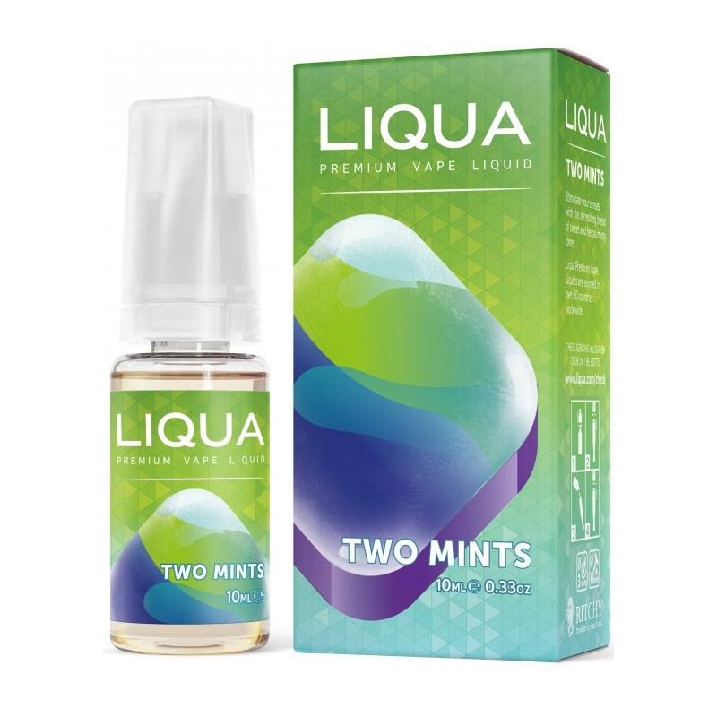 10 ml Two Mints Liqua Elements e-liquid