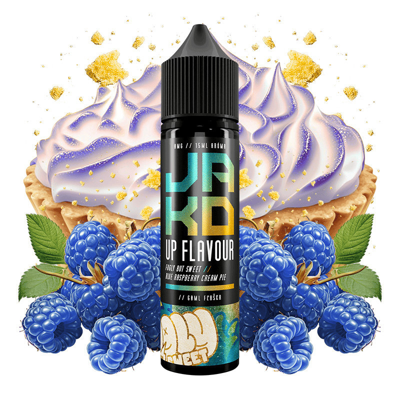 60 ml Blue Raspberry Cream Pie JAKD - 15 ml S&V | e-smoke.sk