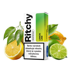 10 ml Lemon Lime RITCHY SALT e-liquid | www.e-smoke.sk