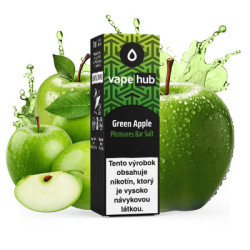 10ml Green Apple Vapehub SALT e-liquid | www.e-smoke.sk