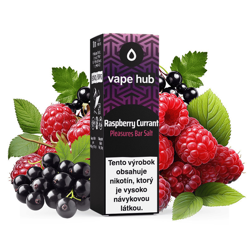 10ml Raspberry Currant Vapehub SALT e-liquid | www.e-smoke.sk