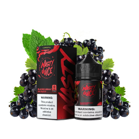 60 ml Bad Blood Nasty Juice - 10 ml S&V | www.e-smoke.sk