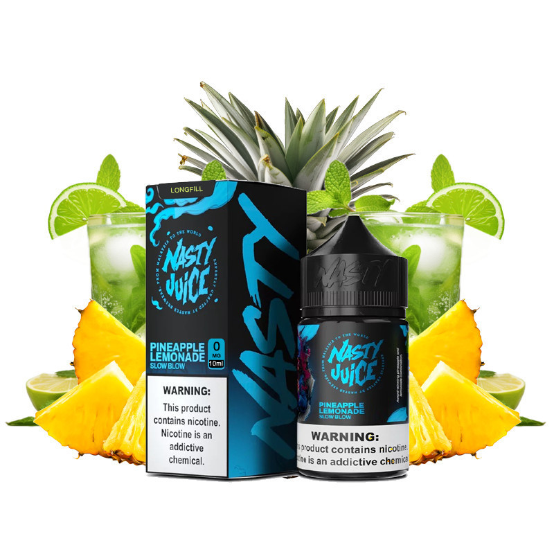 60 ml Slow Blow Nasty Juice - 10 ml S&V | www.e-smoke.sk