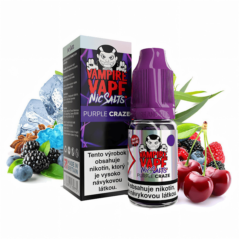 4x10ml Vampire Vape Nicsalts e-liquid