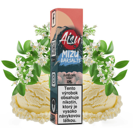 10ml Elderflower Sorbet Aisu MIZU Bar Salts e-liquid | www.e-smoke.sk