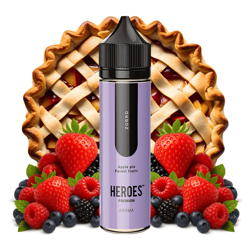 60ml Zorro HEROES Pro Vape - 10ml S&V