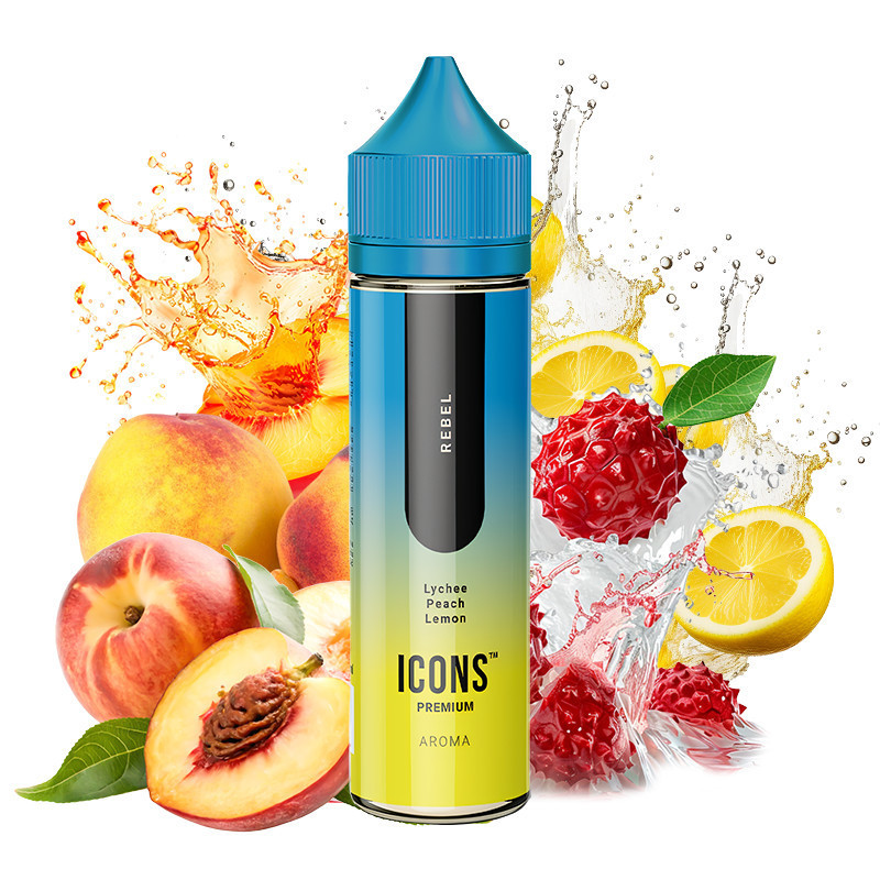 60ml Rebel ICONS Pro Vape - 10ml S&V
