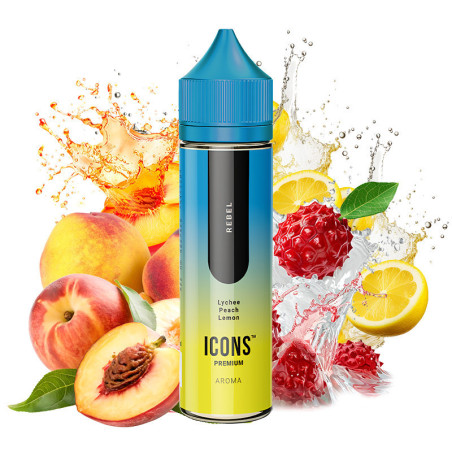 60ml Rebel ICONS Pro Vape - 10ml S&V