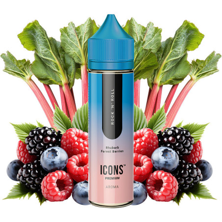 60ml Rock 'N' Roll ICONS Pro Vape - 10ml S&V