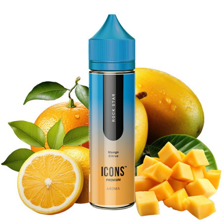 60ml Rock Star ICONS Pro Vape - 10ml S&V
