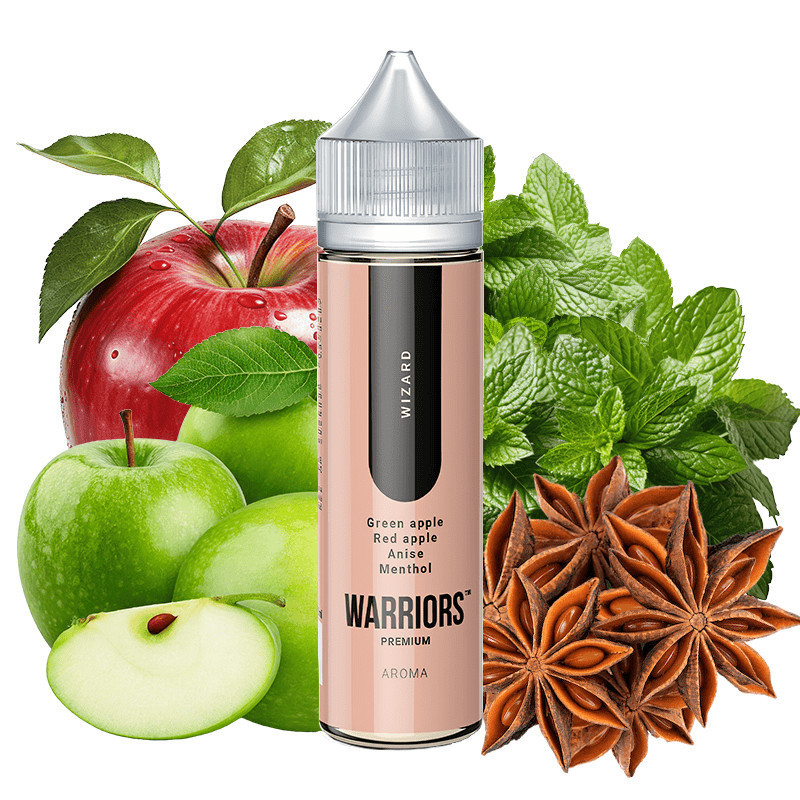60ml Wizard WARRIORS Pro Vape - 10ml S&V