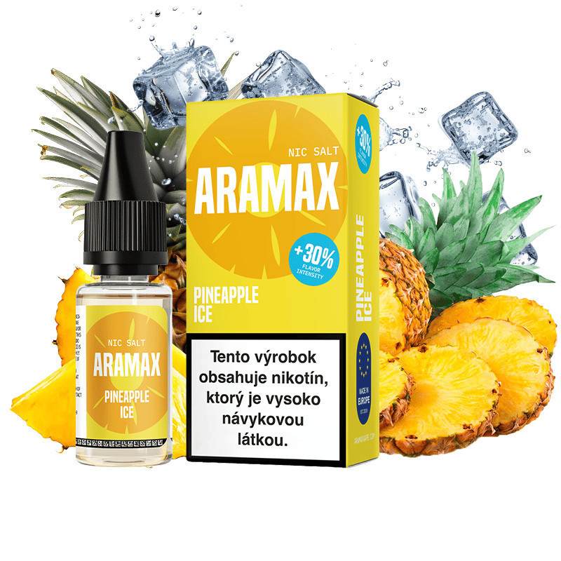 10ml Pineapple Ice ARAMAX SALT e-liquid