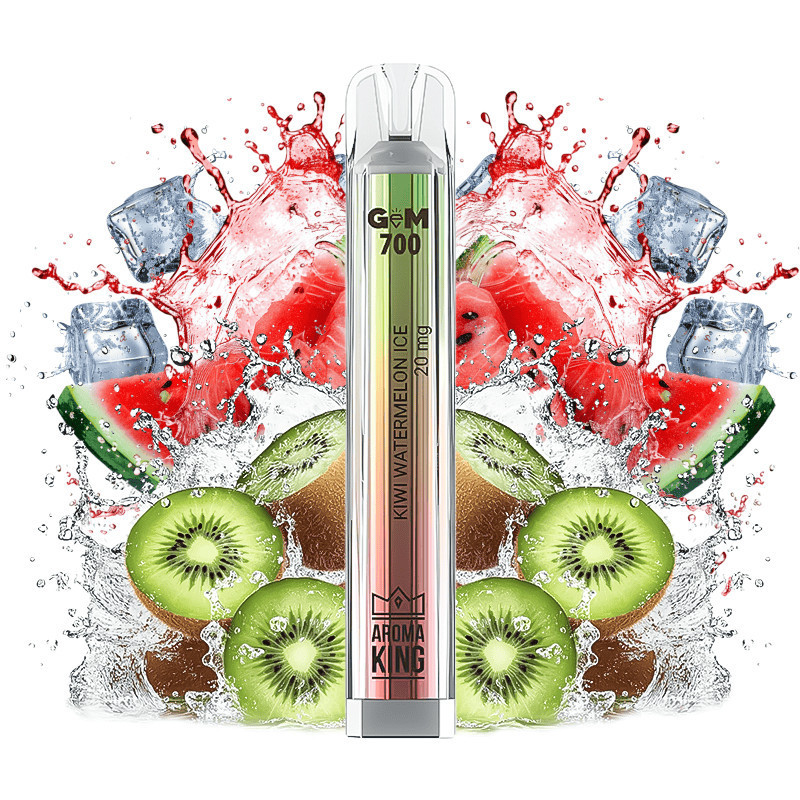 GemBAR Kiwi Watermelon Ice Aroma King jednorazová el. cigareta