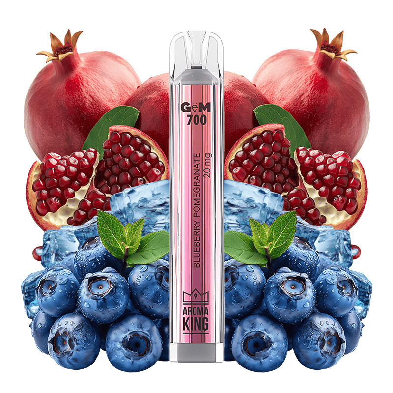 GemBAR Blueberry Pomegranate Aroma King jednorazová el. cigareta