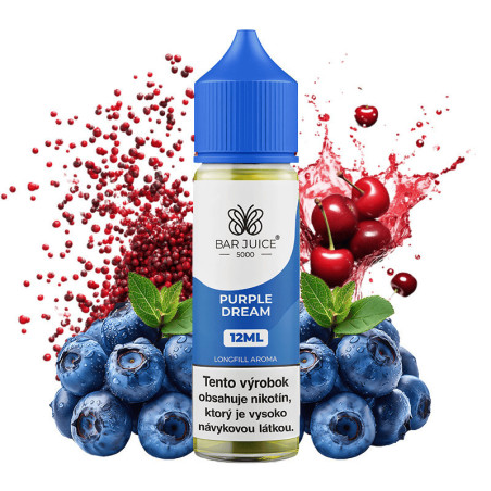 60ml Purple Dream Bar Juice 5000 - 12ml S&V | www.e-smoke.sk