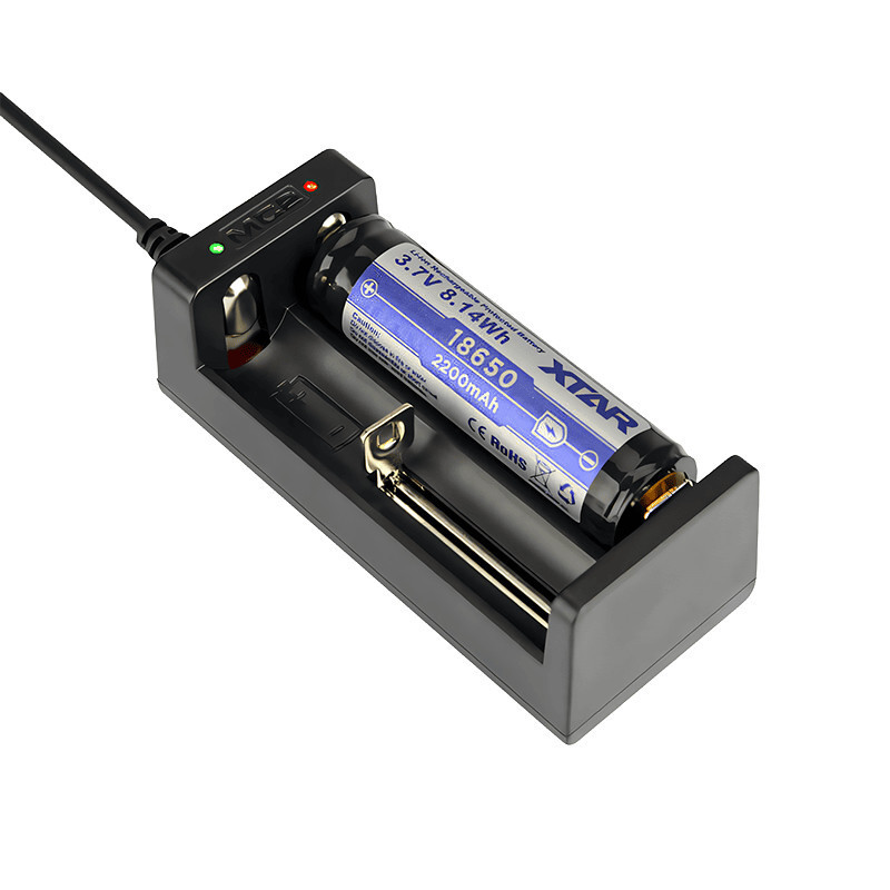 Xtar MC2 Li-Ion nabíjačka pre monočlánky s USB-C káblom