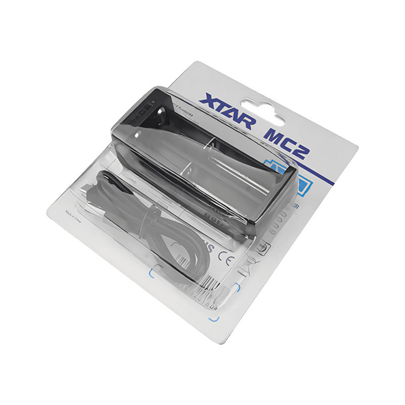 Xtar MC2 Li-Ion nabíjačka pre monočlánky s USB-C káblom