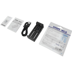 Xtar MC2 Li-Ion nabíjačka pre monočlánky s USB-C káblom