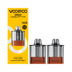 2-PACK Voopoo VRIZZ V2 Dual Mesh cartridge | www.e-smoke.sk