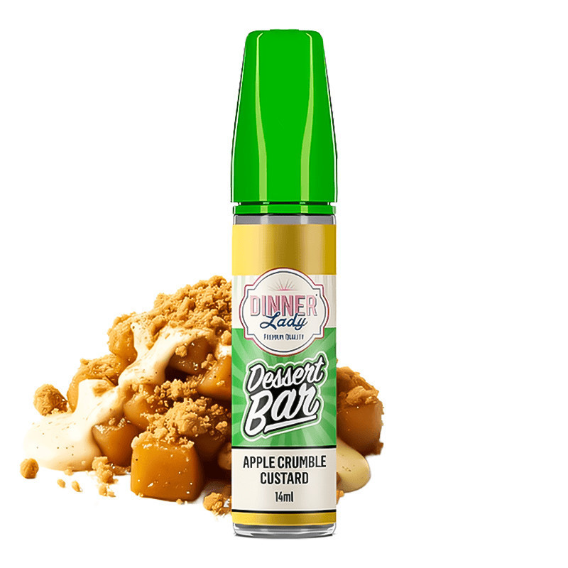 60 ml Apple Crumble Custard Dinner Lady Dessert Bar - 14 ml S&V