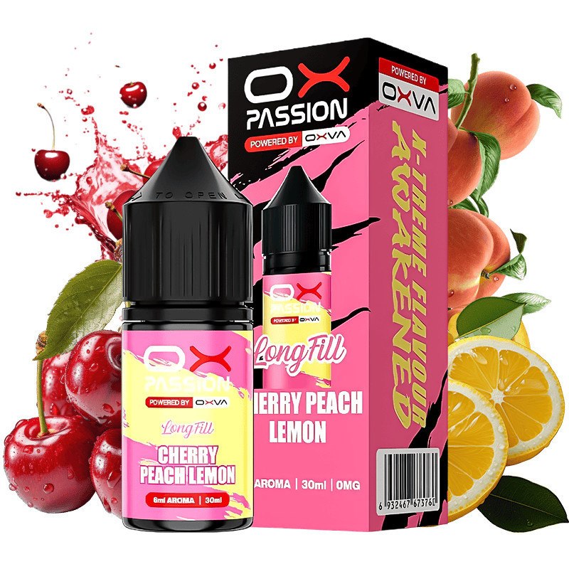 30 ml Cherry Peach Lemon OXVA Ox Passion - 6 ml S&V
