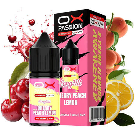 30 ml Cherry Peach Lemon OXVA Ox Passion - 6 ml S&V