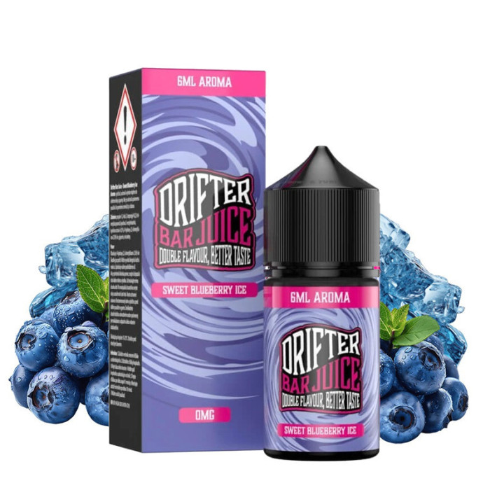 30ml Sweet Blueberry Ice DRIFTER BAR JUICE - 6ml S&V