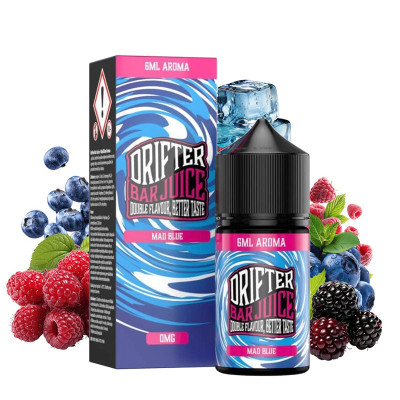 30ml Mad Blue DRIFTER BAR JUICE - 6ml S&V