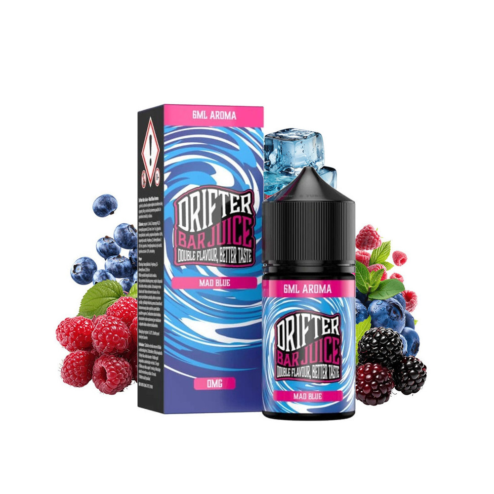 30ml Mad Blue DRIFTER BAR JUICE - 6ml S&V