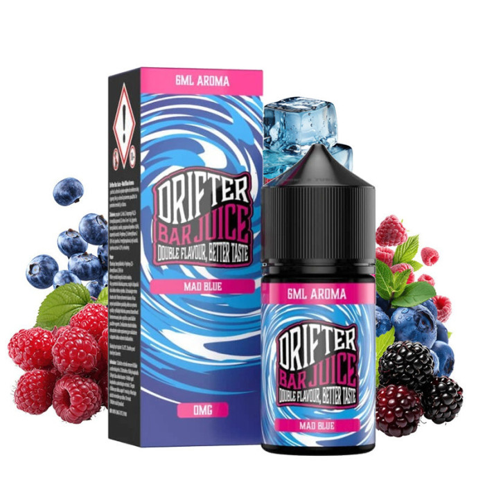 30ml Mad Blue DRIFTER BAR JUICE - 6ml S&V