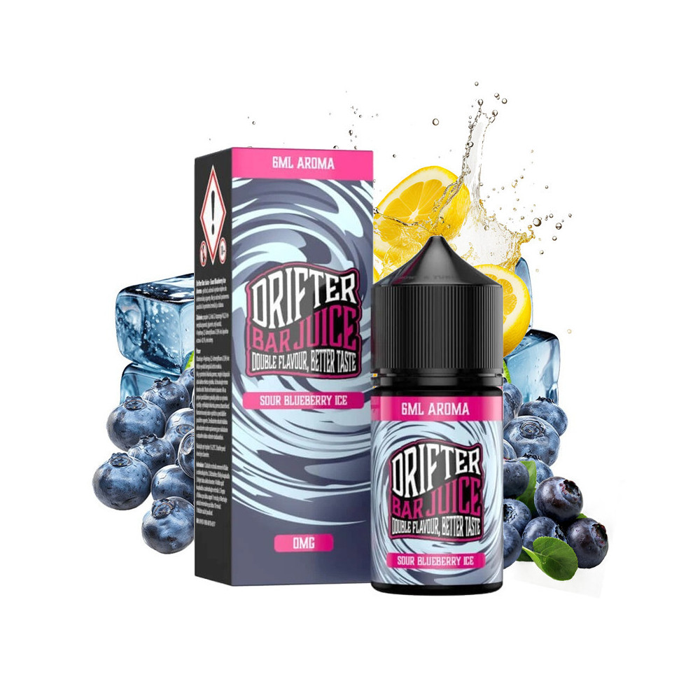 30ml Sour Blueberry Ice DRIFTER BAR JUICE - 6ml S&V