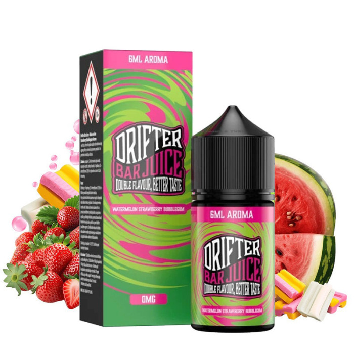 30ml Watermelon Strawberry Bubblegum DRIFTER BAR JUICE - 6ml S&V