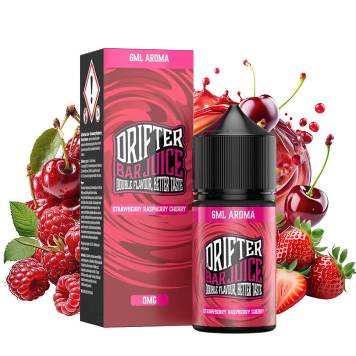 30 ml Strawberry Raspberry Cherry DRIFTER BAR JUICE - 6 ml S&V | www.e-smoke.sk