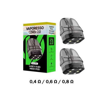 2-PACK Vaporesso LUXE X náhradný cartridge | www.e-smoke.sk