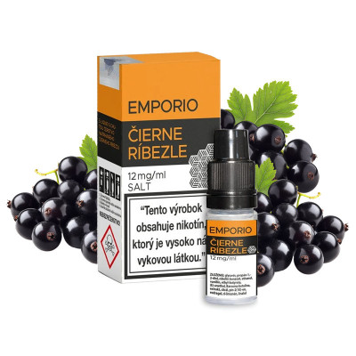 10 ml Čierne Ríbezle Emporio SALT e-liquid | www.e-smoke.sk